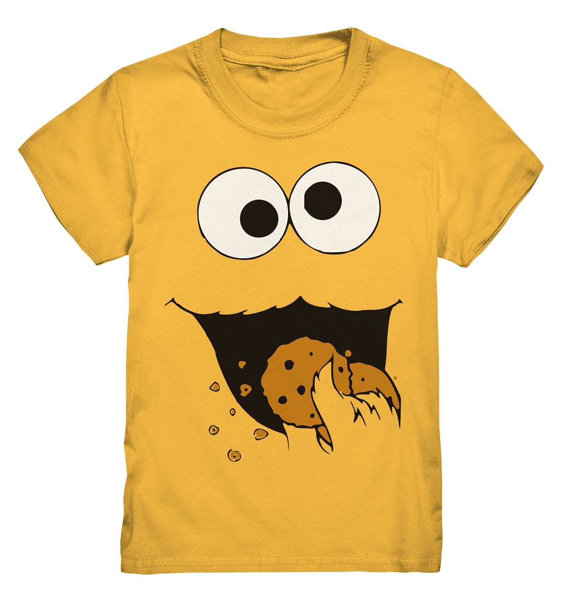 Keks Monster - Lustiges Monster Mit Keks Krümel - Kids Premium Shirt