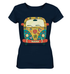 Retro boho hippie style bulli - Ladies Organic Shirt