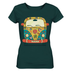 Retro boho hippie style bulli - Ladies Organic Shirt