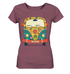 Retro boho hippie style bulli - Ladies Organic Shirt