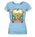 Retro boho hippie style bulli - Ladies Organic Shirt