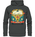 Retro boho hippie style bulli - Organic Fashion Hoodie