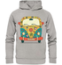 Retro boho hippie style bulli - Organic Fashion Hoodie