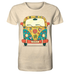 Retro boho hippie style bulli - Organic Shirt