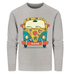 Retro boho hippie style bulli - Organic Sweatshirt