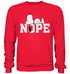 Fauler Hund - Nope - Nein Heute Nicht - Premium Sweatshirt