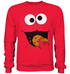 Cookie Monster - Funny Monster With Cookie Crumbs - Premium Sweatshirt