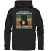 Morgenmuffel - Ich hasse Morgenmenschen - Kaffee - Premium Unisex Hoodie