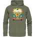 Retro boho hippie style bulli - Premium Unisex Hoodie