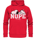 Fauler Hund - Nope - Nein Heute Nicht - Premium Unisex Hoodie