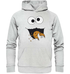 Keks Monster - Lustiges Monster Mit Keks Krümel - Premium Unisex Hoodie