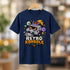 Retro Konsole T-Shirt Herren, Pixel Panik & Power-Ups, Halloween Gaming Shirt, Vintage Gamer Geschenk