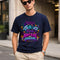 Arcade des Grauens T-Shirt – Retro Horror Gamer Shirt mit Neon Design