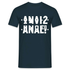 Lustiges Anal Versteckte Nachricht Anal Russischer Brief 2021 Lustiges T-Shirt - Navy