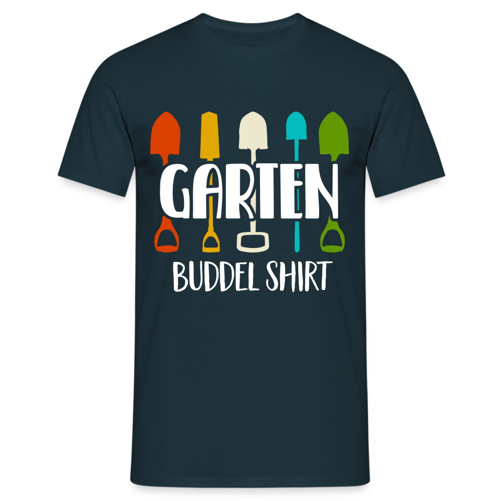 Gärtner Gartenfreunde Buddel T-Shirt - Navy