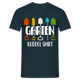 Gärtner Gartenfreunde Buddel T-Shirt - Navy