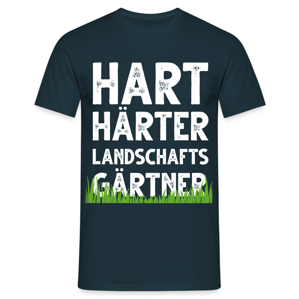 Gärtner Garten Freunde Hart Härter Landschaftsgärtner Geschenkidee T-Shirt - Navy