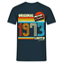 40. Geburtstag Retro Musik Kassette 1973 Limited Edition Geschenk T-Shirt - Navy