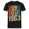 60. Geburtstag - Legendär seit 1963 - Geburtstags Geschenk T-Shirt - Schwarz