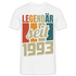 30. Geburtstag - Legendär seit 1993 - Geburtstags Geschenk T-Shirt - weiß