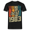 40. Geburtstag - Legendär seit 1983 - Geburtstags Geschenk T-Shirt - Schwarz