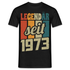 50. Geburtstag - Legendär seit 1973 - Geburtstags Geschenk T-Shirt - Schwarz