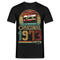 50. Geburtstag Geboren 1973 Retro Kassette Limited Edition Geschenk T-Shirt - Schwarz