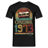 50. Geburtstag Geboren 1973 Retro Kassette Limited Edition Geschenk T-Shirt - Schwarz