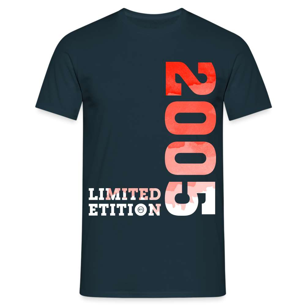 18. Geburtstag Geboren 2005 Limited Edition Geburtstags Geschenk T-Shirt - Navy