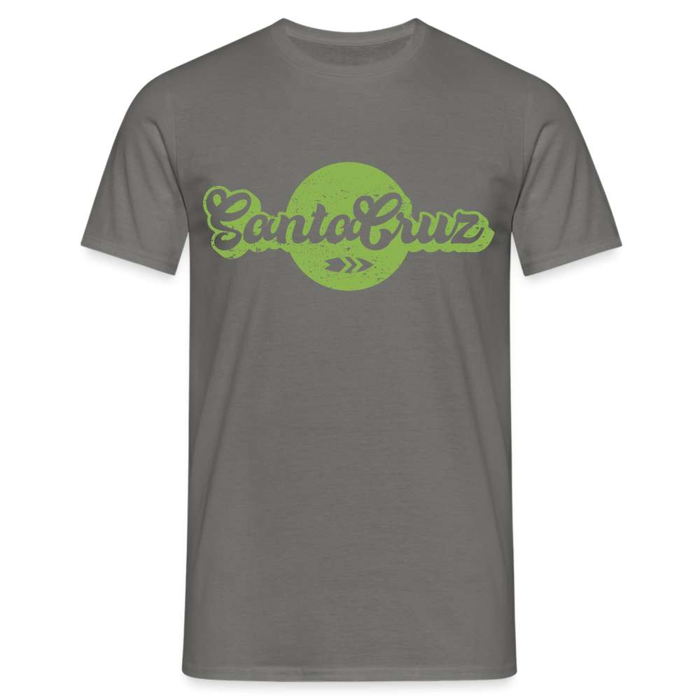 Santa Cruz Kalifornien Surfer Retro Style T-Shirt - Graphit