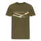 C64 Retro Gaming PC Premium T-Shirt - Khaki