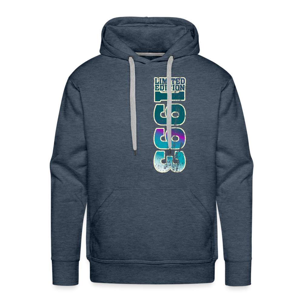 30. Geburtstag 1993 Limited Edition Geburtstags Geschenk Premium Hoodie Premium Hoodie - Jeansblau