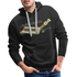 C64 Retro Gaming PC Premium Hoodie - Schwarz