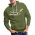 C64 Retro Gaming PC Premium Hoodie - Olivgrün