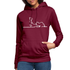 Balum La Linea Lustiges Grafik lustiger Hoodie - Bordeaux