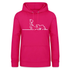 Balum La Linea Lustiges Grafik lustiger Hoodie - dunkles Pink