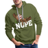 Lustiges Faultier - NOPE - Keine Lust - Premium Hoodie - Olivgrün