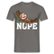 Lustiges Faultier - NOPE - Keine Lust - T-Shirt - Graphit