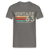 60. Geburtstag Vintage 1963 Geburtstags Geschenk T-Shirt - Graphit