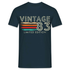 40. Geburtstag Vintage 1983 Geburtstags Geschenk T-Shirt - Navy