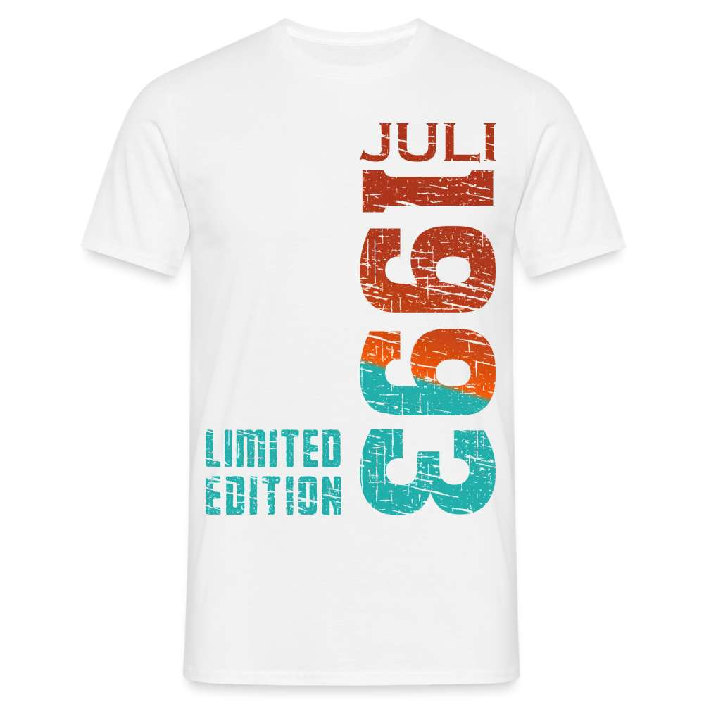 30. Geburtstag JULI 1993 Limited Edition Geburtstags Geschenk T-Shirt - weiß