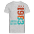 40. Geburtstag JULI 1983 Limited Edition Geburtstags Geschenk T-Shirt - Grau meliert