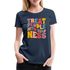 Kindness Shirt Treat People With Kindness Mental Health Geschenk T-Shirt - Navy