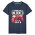 10. Geburtstag Gamer Gaming LEVEL 10 unlocked Teenager T-Shirt - Navy