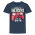 10. Geburtstag Gamer Gaming LEVEL 10 unlocked Teenager T-Shirt - Navy