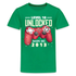 10. Geburtstag Gamer Gaming LEVEL 10 unlocked Teenager T-Shirt - Kelly Green