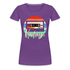 Vintage Retro Musik Kassette 80s Style Frauen Premium T-Shirt - Lila