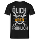 Mechaniker Ölich Aber Fröhlich Lustiges T-Shirt Geschenk - Schwarz