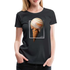 Planet Jupiter Eis Creme Astronomie Lustiges Frauen Geschenk T-Shirt - Schwarz