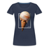 Planet Jupiter Eis Creme Astronomie Lustiges Frauen Geschenk T-Shirt - Navy